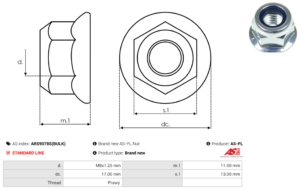 Vis/Ecrou ARS9078S(BULK)