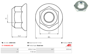 Vis/Ecrou ARS9122S