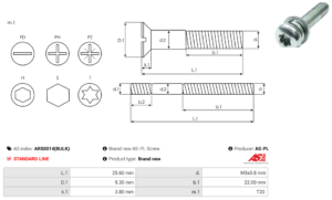 Vis/Ecrou ARS0014(BULK)