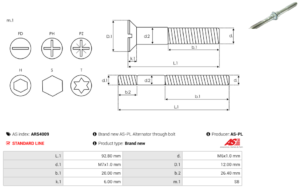 Vis/Ecrou ARS4009