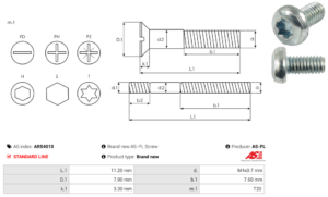 Vis/Ecrou ARS4010