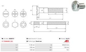 Vis/Ecrou ARS0019