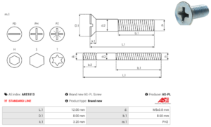 Vis/Ecrou ARS1013