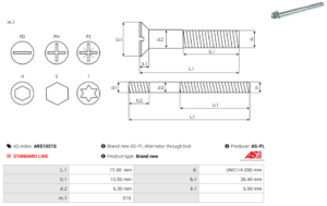 Vis/Ecrou ARS1021S