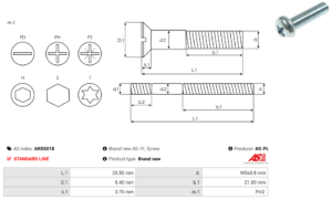 Vis/Ecrou ARS5018