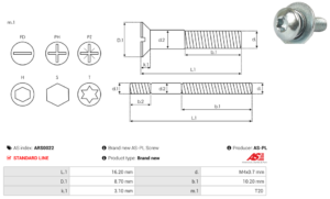Vis/Ecrou ARS0022