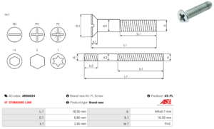 Vis/Ecrou ARS0024