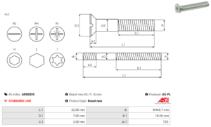 Vis/Ecrou ARS0025