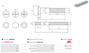 Vis/Ecrou ARS0033