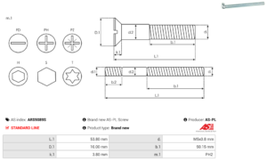 Vis/Ecrou ARS9089S