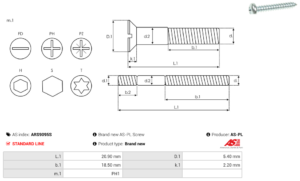 Vis/Ecrou ARS9095S