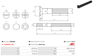 Vis/Ecrou SRS0063