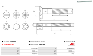 Vis/Ecrou ARS9096S