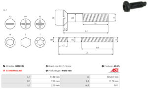 Vis/Ecrou SRS0124
