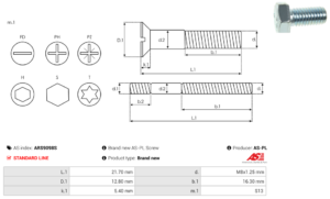 Vis/Ecrou ARS9098S