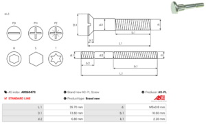 Vis/Ecrou ARS6047S