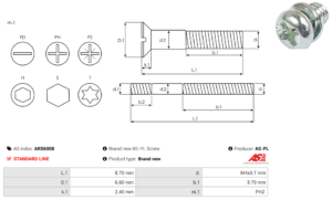 Vis/Ecrou ARS6008