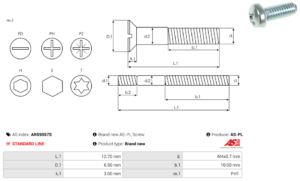 Vis/Ecrou ARS9057S