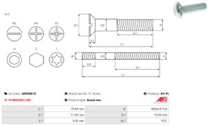 Vis/Ecrou ARS9061S