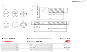 Vis/Ecrou ARS9064S