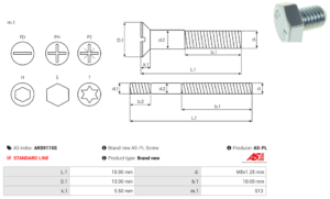 Vis/Ecrou ARS9115S