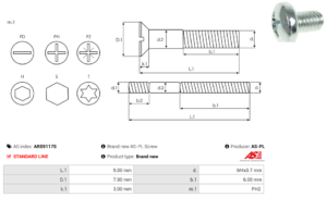 Vis/Ecrou ARS9117S