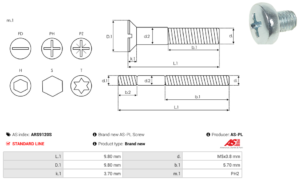 Vis/Ecrou ARS9120S
