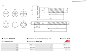Vis/Ecrou ARS9132S