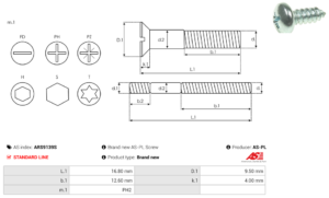 Vis/Ecrou ARS9139S