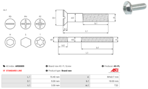 Vis/Ecrou ARS0009