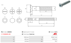 Vis/Ecrou ARS0055