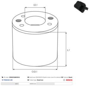 Accessoire Solénoide SRS0233(BOSCH)