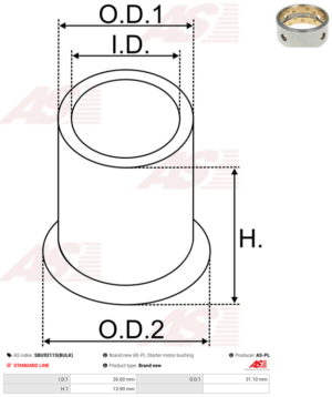 Bague SBU9211S(BULK)